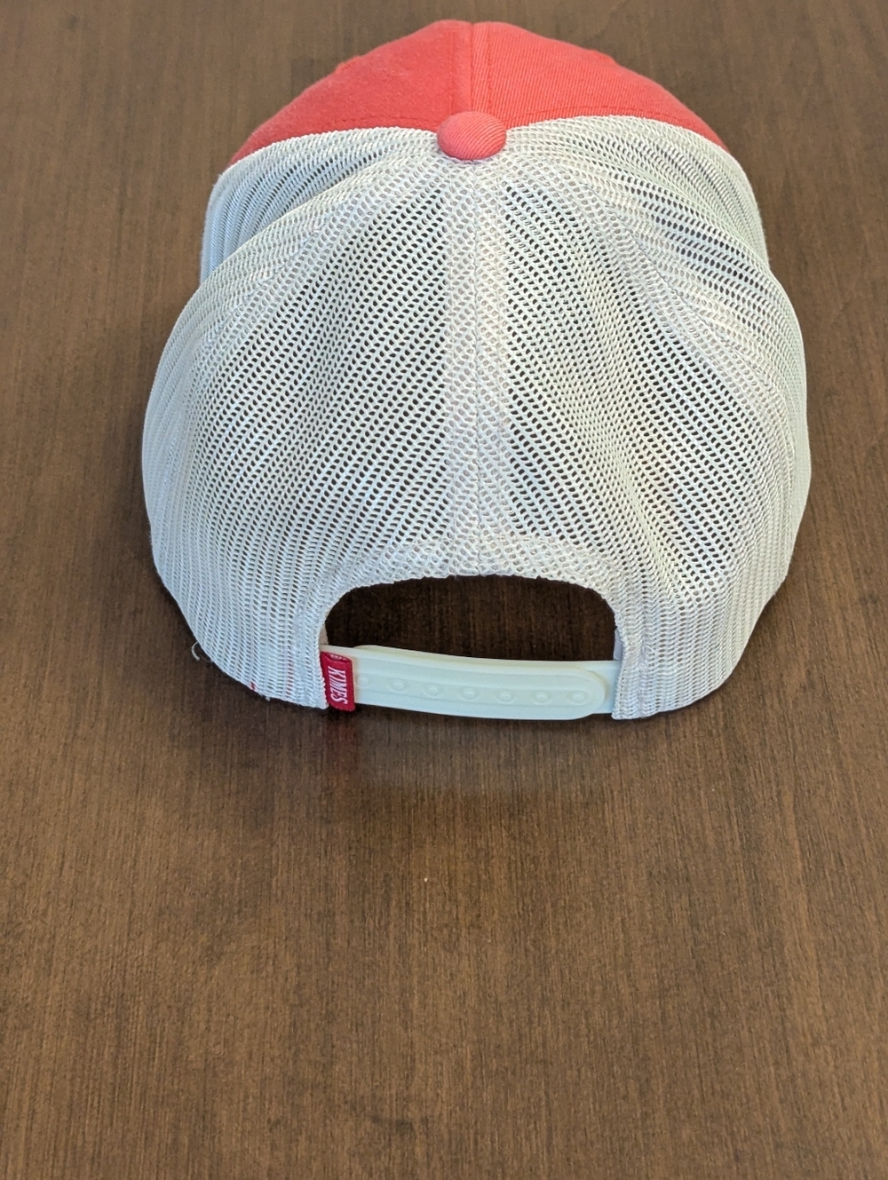 Kimes Ranch Trucker Hat Coral White Mesh Snapback Western Cap Adjustable - Picture 2 of 6